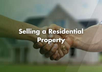 Selling a Residential Property