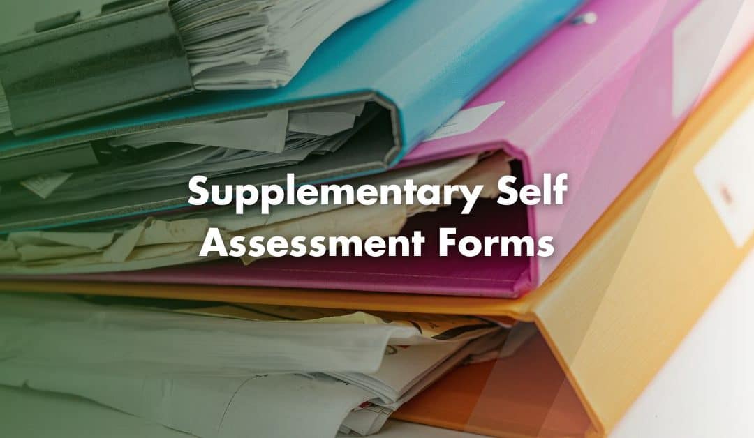 Supplementary Self Assessment Forms