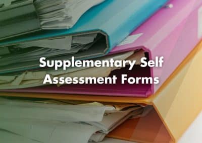 Supplementary Self Assessment Forms: Know the Fundamentals