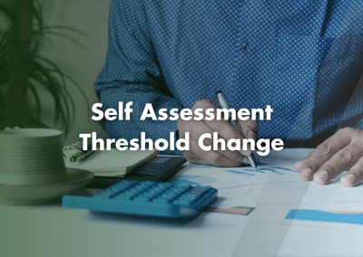 Self Assessment Threshold: The Fundamentals