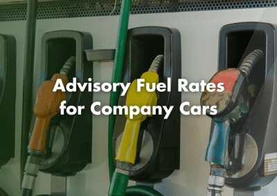 Advisory Fuel Rates for Company Cars