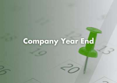 What is a Company Year End?