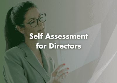 Self Assessment for Directors