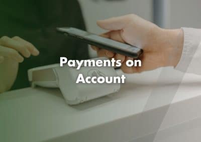 Payments on Account