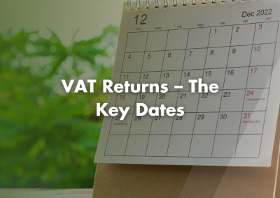 VAT Returns – The Key Dates