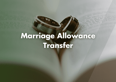 Marriage Allowance Transfer