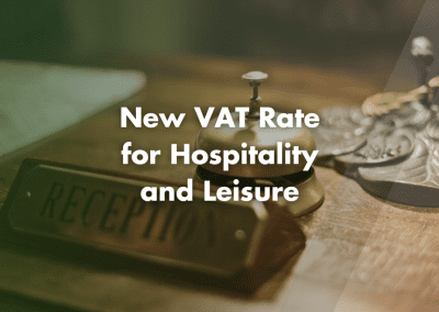 New VAT rate for hospitality and leisure