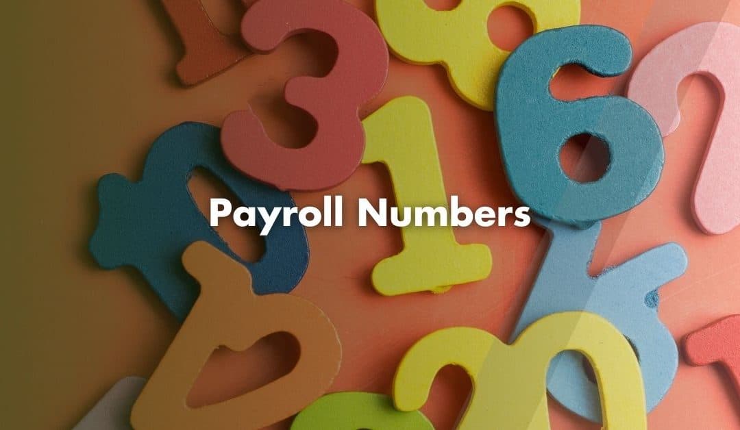 Payroll Numbers