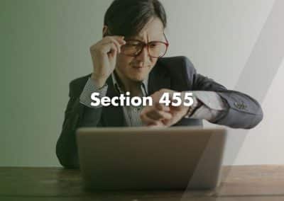 Section 455 Explained By Accountants