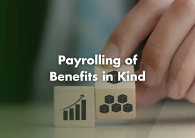 Payrolling Benefits In Kind