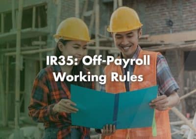 IR35: The Off-Payroll Working Rules