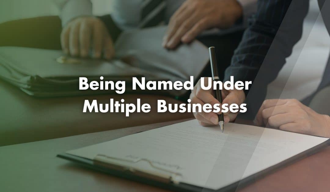 Named Under Multiple Businesses on Companies House