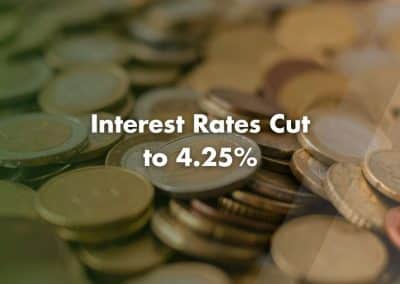 Interest Rates Cut to 4.25%