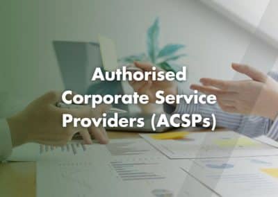 Authorised Corporate Service Provider (ACSP)