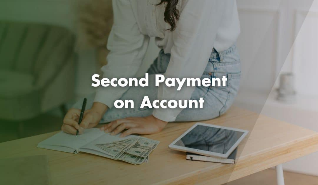 Second Payment on Account