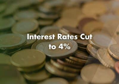 Interest Rates Cut to 4%