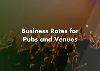 Business Rates for Pubs and Venues